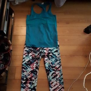 Fabletics workout outfit